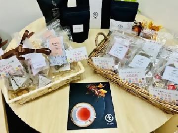 写真：わーくdeみのりあ金山で作成した紅茶等