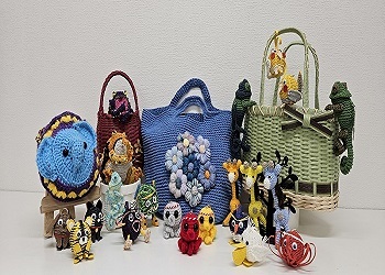 写真：アドバンスアップで作成した縫製品等