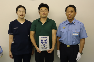 栄学区防災安心まちづくり委員会とさかえ訪問クリニックとの大規模災害時の支援協力覚書締結の写真