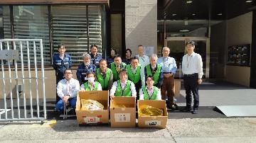 NTT西日本グループの清掃活動写真