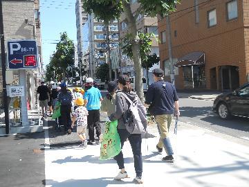 千早学区の清掃活動写真