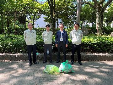 株式会社守谷商会の清掃活動写真