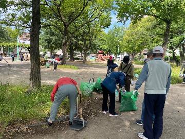 正木学区の清掃活動写真
