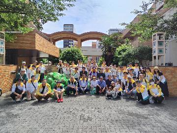 明治安田生命保険相互会社の清掃活動写真