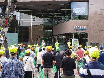 栄学区の清掃活動写真