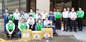 NTTフィールドテクノの清掃活動写真