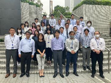 日鉄物産株式会社の清掃活動写真