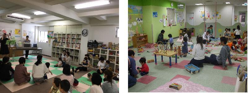 写真：おやこっこなかと758キッズステーション