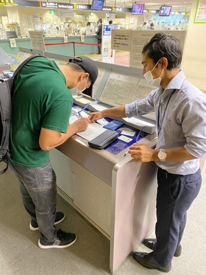 写真:コンシェルジュ