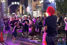 写真:第5回住吉まつりの様子