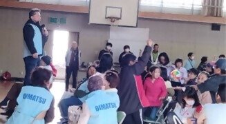 写真:第3回老松ウォッチングの様子