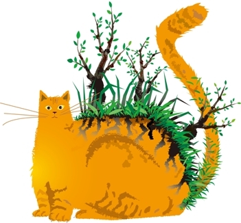 「おからねこ」のイラスト