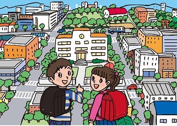 イラスト:「碁盤割と札の辻」3枚目