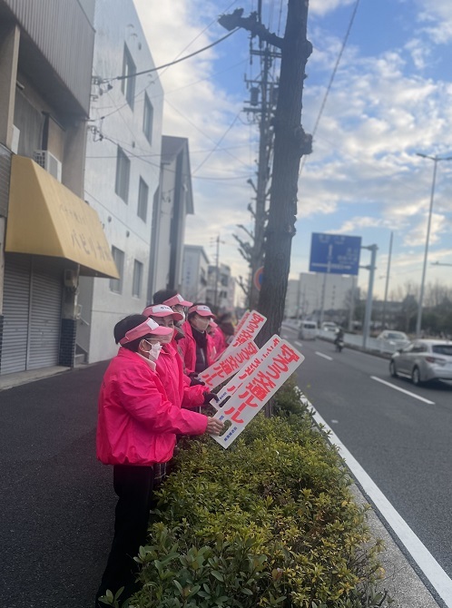 写真：交通死亡事故防止緊急キャンペーンの様子3