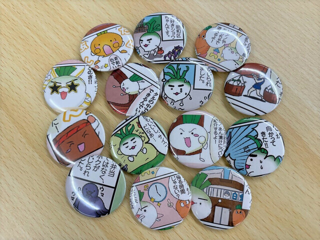 写真：名場面！缶バッジ第1弾