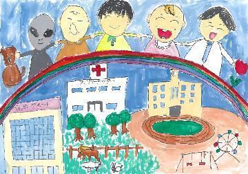 写真:笑顔で支え合う昭和区