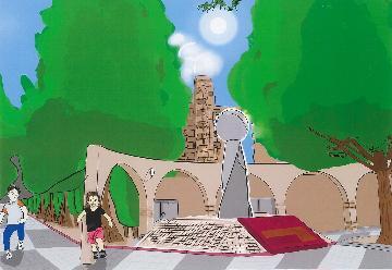 写真:思い出の広場