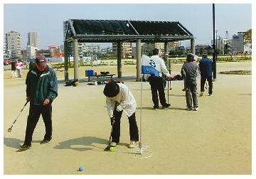 グラウンド・ゴルフの写真