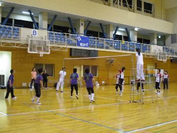 写真：レクリエーションインディアカの競技風景