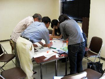 写真：ワークショップの様子