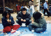 写真：クラフト教室の様子