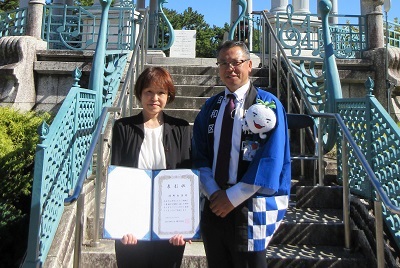 写真：川原学区　結野さん