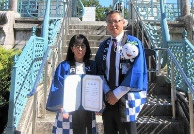 写真：御器所学区　御器所ウォッチング　米丸さん