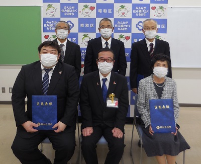 写真：受賞者のみなさん