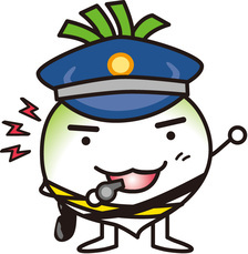 防犯イラストの例