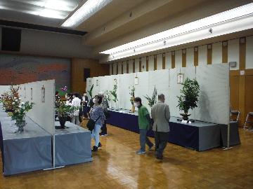 写真:秋のいけ花展3