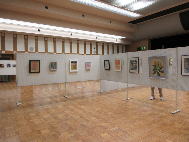 写真：第75回瑞穂区民展の様子1