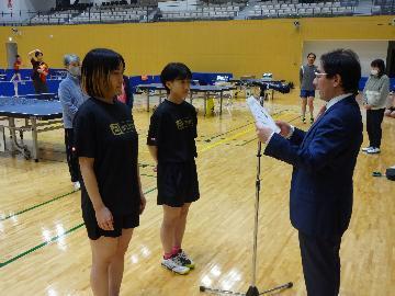 写真:第64回瑞穂区卓球大会2