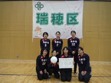 写真:Aブロック優勝チーム