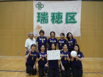 写真:Bブロック優勝チーム