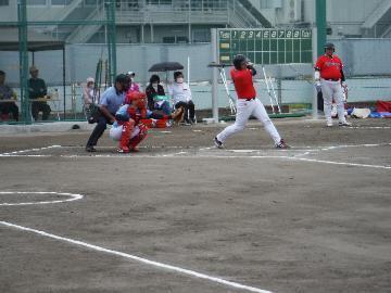 写真:ソフトボールのプレーの様子2