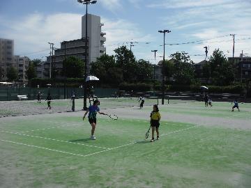 写真:第44回瑞穂区ソフトテニス大会の様子2