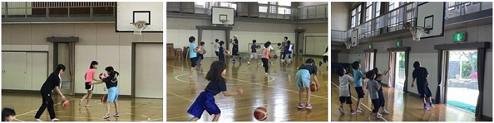 御劔ジュニアスポーツ・バスケットボールクラブ活動写真