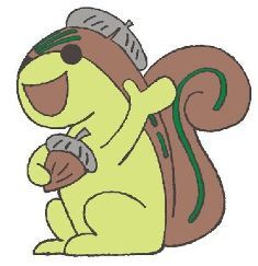 イラスト:モリスちゃん喜ぶ!