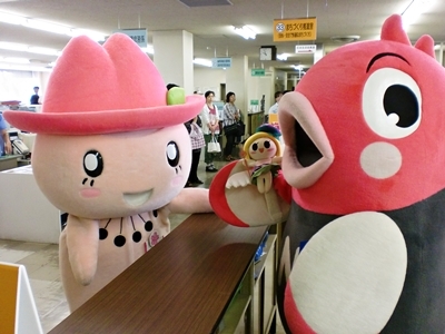 写真:みずほっぺとナッピー