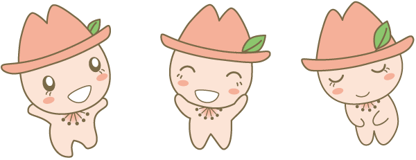 瑞穂区マスコットキャラクター「みずほっぺ」のイラスト