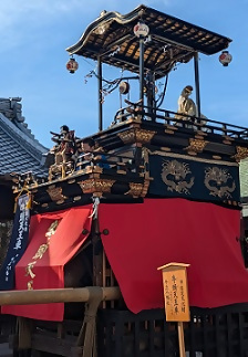 写真：山車の全体像