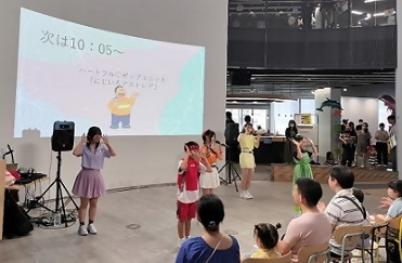 写真：盛り上がったステージ