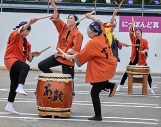 写真：堀川太鼓の皆さん