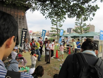 写真：区長あいさつ