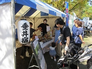 写真：垂井宿の街道宿場市