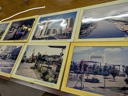 写真：かつての姿を写した数々の写真