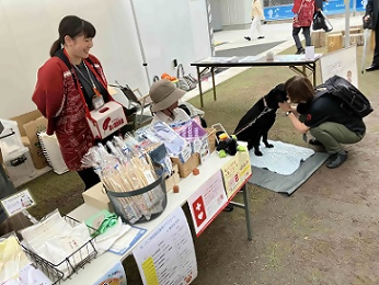 写真：心温まるブース