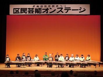 写真：筝曲の公演