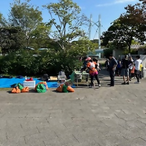 写真：ゴール地点の様子