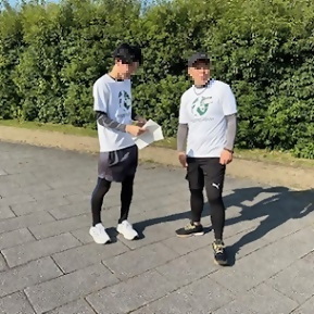 写真：プロギング協会からの参加者